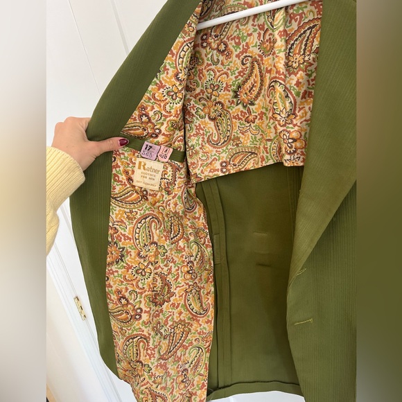 Vintage Gucci Green Blazer - Picture 3 of 8